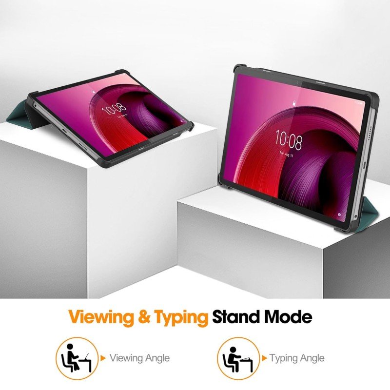 ProElite Cover for Lenovo Tab M10 5G 10.6 inch Cover Case, Sleek Smart Flip Case Cover for Lenovo Tab M10 5G 10.6 inch, Black ProElite Cover for Lenovo Tab M10 5G 10.6 inch Cover Case, Sleek Smart Flip Case Cover for Lenovo Tab M10 5G 10.6 inch, Black