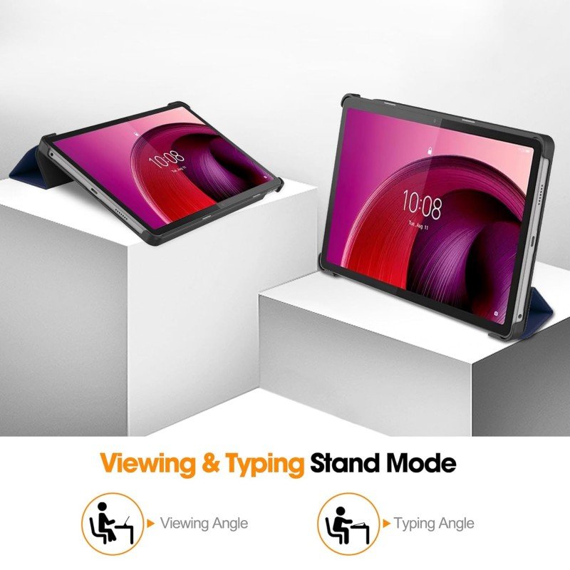 ProElite Cover for Lenovo Tab M10 5G 10.6 inch Cover Case, Sleek Smart Flip Case Cover for Lenovo Tab M10 5G 10.6 inch, Black ProElite Cover for Lenovo Tab M10 5G 10.6 inch Cover Case, Sleek Smart Flip Case Cover for Lenovo Tab M10 5G 10.6 inch, Black