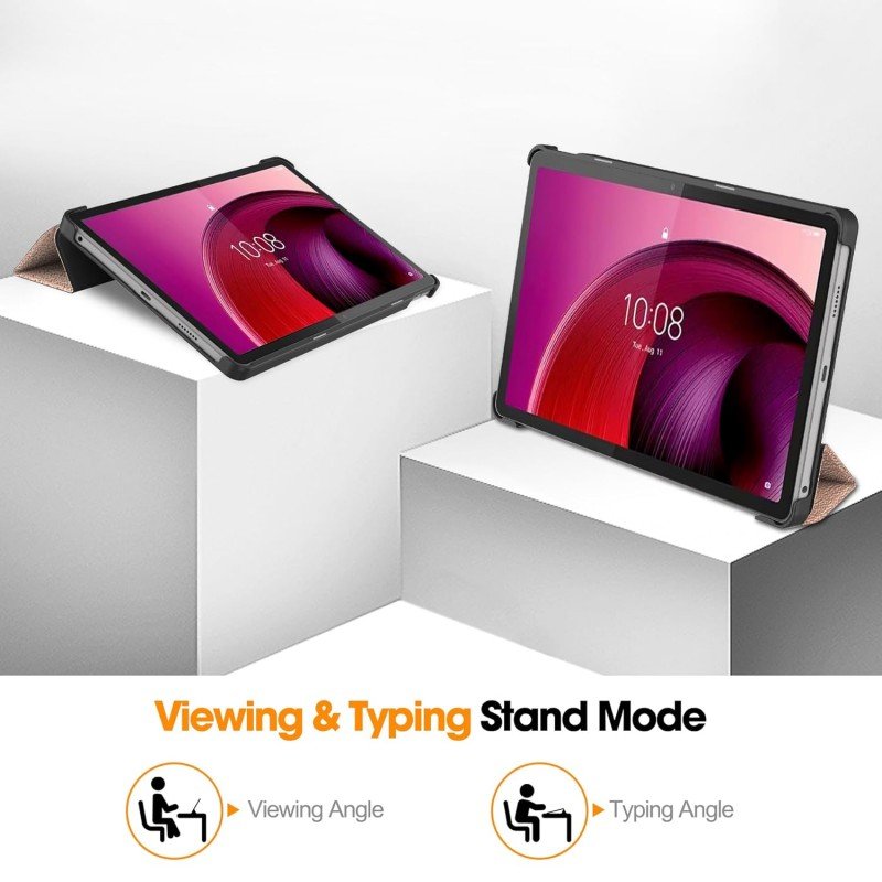 ProElite Cover for Lenovo Tab M10 5G 10.6 inch Cover Case, Sleek Smart Flip Case Cover for Lenovo Tab M10 5G 10.6 inch, Black ProElite Cover for Lenovo Tab M10 5G 10.6 inch Cover Case, Sleek Smart Flip Case Cover for Lenovo Tab M10 5G 10.6 inch, Black