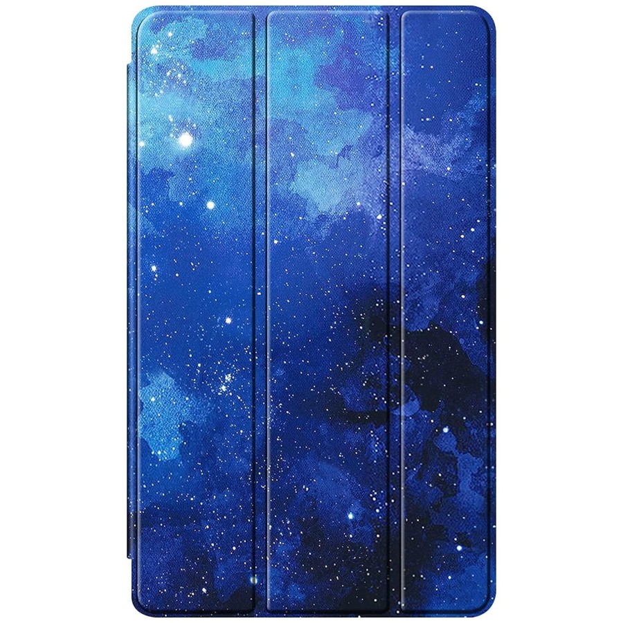 ProElite Cover for Samsung Galaxy Tab A9 8.7 inch Case Cover, Smart Flip Case Cover for Samsung Galaxy Tab A9 8.7 inch Translucent Back with Stylus Pen, Black