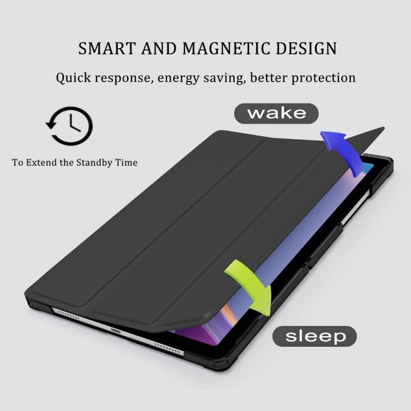 ProElite Cover for Samsung Galaxy Tab A9 Plus 11 inch Case Cover, Smart Flip Case Cover for Samsung Galaxy Tab A9+ 11 inch Translucent Back with Stylus Pen, Dark Blue ProElite Cover for Samsung Galaxy Tab A9 Plus 11 inch Case Cover, Smart Flip Case Cover for Samsung Galaxy Tab A9+ 11 inch Translucent Back with Stylus Pen, Dark Blue