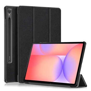 ProElite Cover for Samsung Galaxy Tab S10 Lite 10.9"/ Tab S9 FE 10.9 inch/Tab S10 FE/Tab S9 11" Cover Case, Smart Trifold Flip case Cover with Support S Pen Magnetic Attachment, Black ProElite Cover for Samsung Galaxy Tab S10 Lite 10.9"/ Tab S9 FE 10.9 inch/Tab S10 FE/Tab S9 11" Cover Case, Smart Trifold Flip case Cover with Support S Pen Magnetic Attachment, Black
