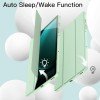 ProElite Cover for Samsung Galaxy Tab S9 FE/S10 FE 10.9 inch Cover, Soft Flexible Flip Case Cover with S Pen Holder for Galaxy Tab S10/S9 FE 10.9", Auto Sleep Wake, [Recoil Series] - Light Blue