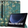ProElite Cover for Samsung Galaxy Tab S9 FE/S10 FE 10.9 inch Cover, Soft Flexible Flip Case Cover with S Pen Holder for Galaxy Tab S10/S9 FE 10.9", Auto Sleep Wake, [Recoil Series] - Light Blue