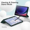 ProElite Cover for Samsung Galaxy Tab S9 FE/S10 FE 10.9 inch Cover, Soft Flexible Flip Case Cover with S Pen Holder for Galaxy Tab S10/S9 FE 10.9", Auto Sleep Wake, [Recoil Series] - Light Blue