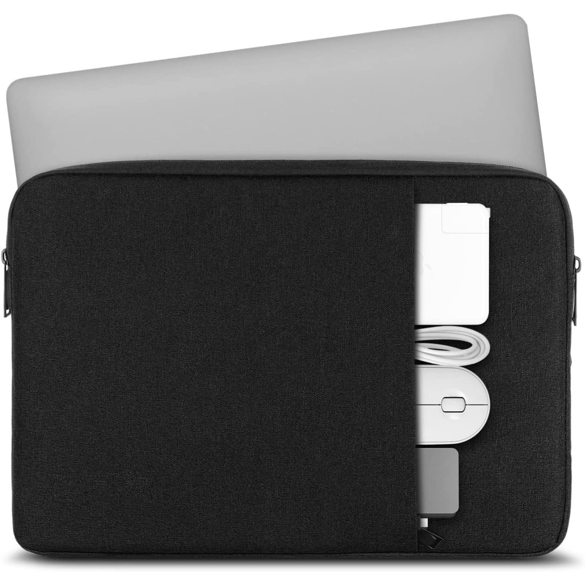 ProElite Polyster Laptop Sleeve Case Cover Pouch for 13" to 14" MacBook Air/Pro Retina,Compatible with MacBook Pro 14 inch M1 Pro/Max A2442, Galaxy Tab S8/S9 Ultra 14.6 inch/iPad Pro 12.9, Black