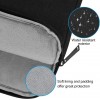 ProElite Polyster Laptop Sleeve Case Cover Pouch for 13" to 14" MacBook Air/Pro Retina,Compatible with MacBook Pro 14 inch M1 Pro/Max A2442, Galaxy Tab S8/S9 Ultra 14.6 inch/iPad Pro 12.9, Black ProElite Polyster Laptop Sleeve Case Cover Pouch for 13" to 14" MacBook Air/Pro Retina,Compatible with MacBook Pro 14 inch M1 Pro/Max A2442, Galaxy Tab S8/S9 Ultra 14.6 inch/iPad Pro 12.9, Black