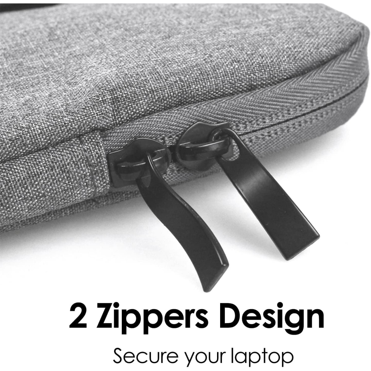 ProElite Polyster Laptop Sleeve Case Cover Pouch for 13" to 14" MacBook Air/Pro Retina,Compatible with MacBook Pro 14 inch M1 Pro/Max A2442, Galaxy Tab S8/S9 Ultra 14.6 inch/iPad Pro 12.9, Black