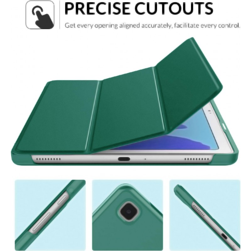 ProElite Smart Flip Case Cover for Samsung Galaxy Tab A7 Lite 8.7" SM-T220/225 Translucent Back with Stylus Pen, Dark Blue ProElite Smart Flip Case Cover for Samsung Galaxy Tab A7 Lite 8.7" SM-T220/225 Translucent Back with Stylus Pen, Dark Blue