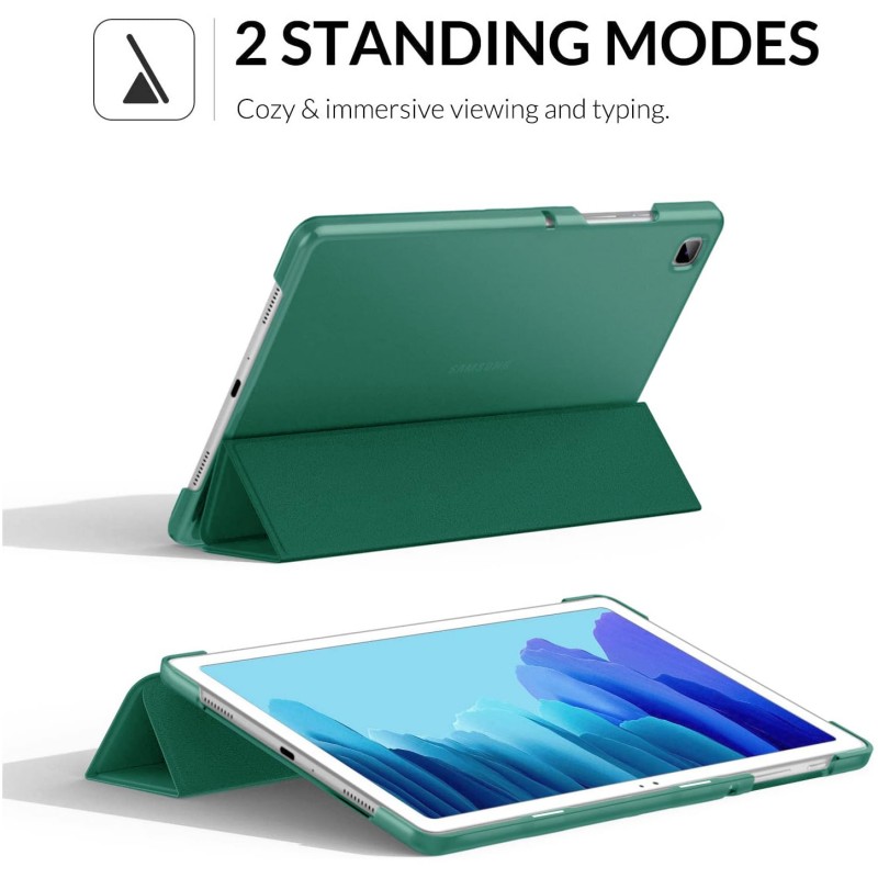 ProElite Smart Flip Case Cover for Samsung Galaxy Tab A7 Lite 8.7" SM-T220/225 Translucent Back with Stylus Pen, Dark Blue ProElite Smart Flip Case Cover for Samsung Galaxy Tab A7 Lite 8.7" SM-T220/225 Translucent Back with Stylus Pen, Dark Blue