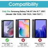 ProElite Smart Flip Case Cover for Samsung Galaxy Tab A7 Lite 8.7" SM-T220/225 Translucent Back with Stylus Pen, Dark Blue ProElite Smart Flip Case Cover for Samsung Galaxy Tab A7 Lite 8.7" SM-T220/225 Translucent Back with Stylus Pen, Dark Blue