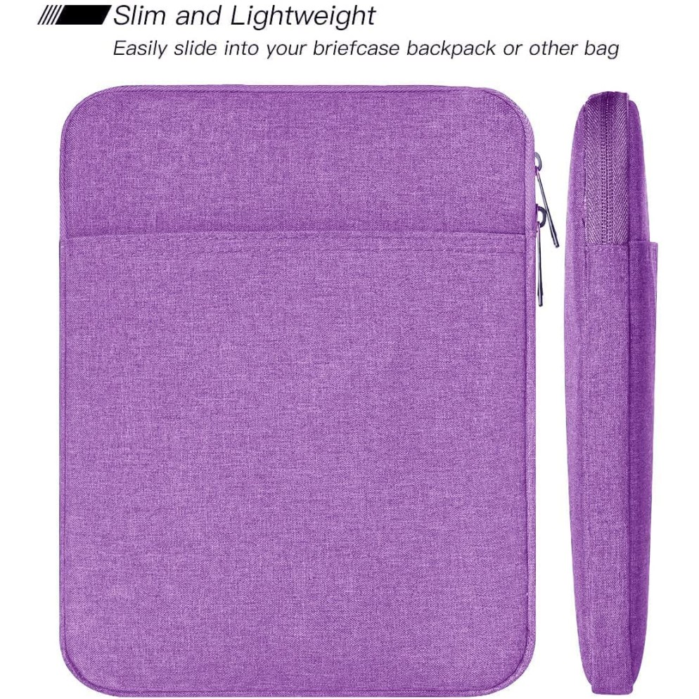 ProElite Tablet Sleeve Case Cover 12" to 13" for Apple iPad Air 13/Pro 13/Pro 12.9 Samsung Galaxy Tab S7/S8/S9 Plus/S7/S9 FE Plus 12.4", Lenovo Tab P12, Microsoft Surface Pro, Dark Green