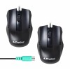 Prodot PS2 Plug & Play Ergonomic Wired Mouse I High Resolution 1000 DPI Optical Sensor I 5M Key Press Life & Clickable Scroll Wheel I 1 Year Warranty I Works with Windows, iOS, Linux (2 PC)