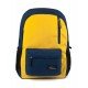 Protecta Panache Laptop Backpack for Laptops with Screen Size Up to 15.6 Inch. (Navy & Yellow)