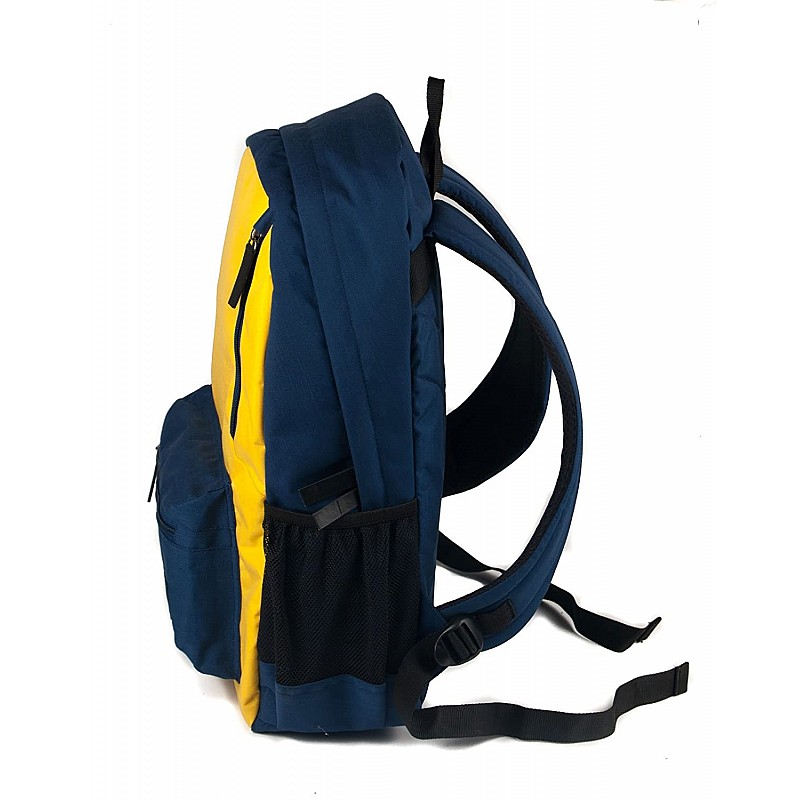 Protecta Panache Laptop Backpack for Laptops with Screen Size Up to 15.6 Inch. (Navy & Yellow)