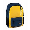 Protecta Panache Laptop Backpack for Laptops with Screen Size Up to 15.6 Inch. (Navy & Yellow)