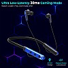 Ptron Tangent Jade with 30Ms Gaming Mode, Environmental Noise Cancellation Hd Bluetooth Wireless in Ear Earphones (Blue & Black)