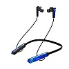 Ptron Tangent Jade with 30Ms Gaming Mode, Environmental Noise Cancellation Hd Bluetooth Wireless in Ear Earphones (Blue & Black)