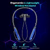 Ptron Tangent Jade with 30Ms Gaming Mode, Environmental Noise Cancellation Hd Bluetooth Wireless in Ear Earphones (Blue & Black)