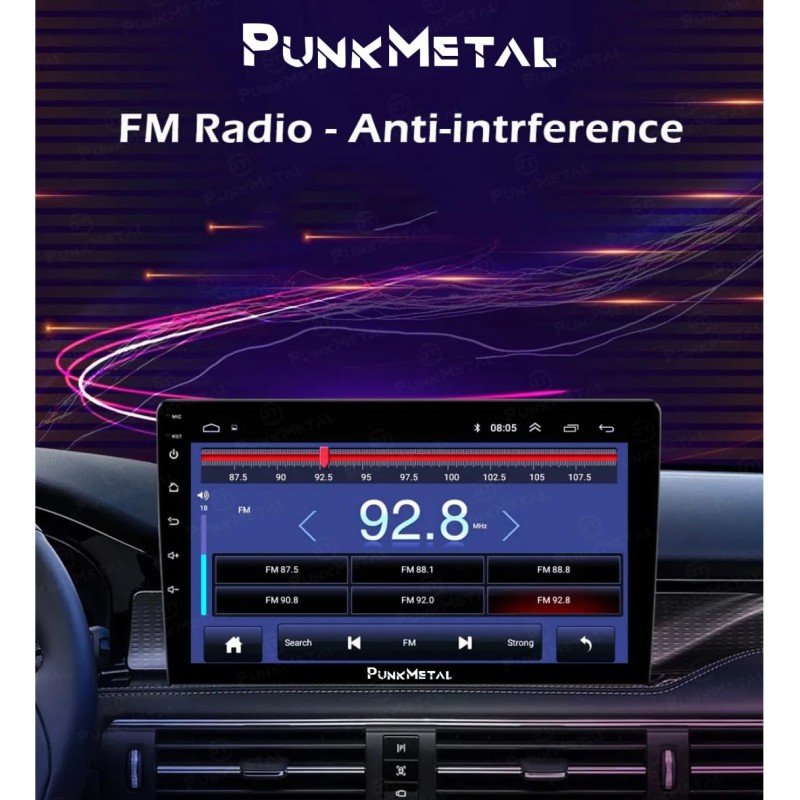 PunkMetal (2GB/32GB) Android 2Din 9'' Inch Car Stereo (Double Din) PunkMetal (2GB/32GB) Android 2Din 9'' Inch Car Stereo (Double Din)