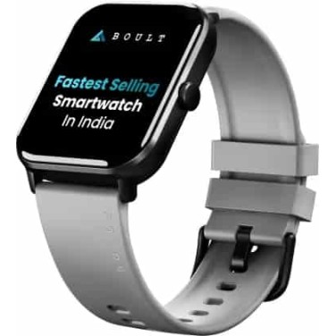 Boult Drift BT Calling 1.69 HD Display, 140 Watchfaces 475Nits Brightness, IP68 Smart watch Grey Strap Free Size Boult Drift BT Calling 1.69 HD Display, 140 Watchfaces 475Nits Brightness, IP68 Smart watch Grey Strap Free Size