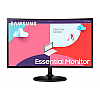 Samsung 27 inch (68.5 cm) Curved LED Backlit Computer Monitor - Full HD, VA Panel with VGA, HDMI, Audio Ports - LC27F390FHWXXL (Black)