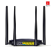 iBall Baton iB-WRD12EN 1200M Smart Dual Band Wireless AC Router Black