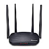 iBall Baton iB-WRD12EN 1200M Smart Dual Band Wireless AC Router Black