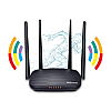 iBall Baton iB-WRD12EN 1200M Smart Dual Band Wireless AC Router Black