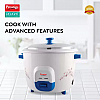 Prestige Atlas Delight Electric Rice Cooker  (1 L, Blue)