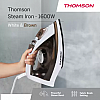 Thomson Deluxe Plus 1600 W Steam Iron (Brown and White)