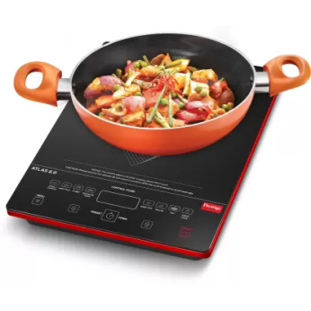 Prestige Atlas 2.0 Induction Cooktop (Black, Red, Touch Panel) Prestige Atlas 2.0 Induction Cooktop (Black, Red, Touch Panel)