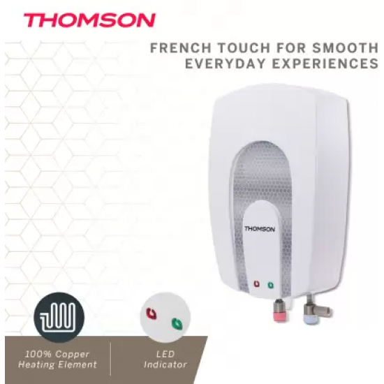 Thomson 3 L Instant Water Geyser (Rapido, White)