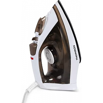 Thomson Deluxe Plus 1600 W Steam Iron (Brown and White)