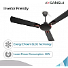 Sansui Sansui BLDC Urja 1200 mm Energy Saving 3 Blade Ceiling Fan (Brown, Pack of 1)