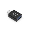 QZ USB Type C OTG Adapter, Type C to USB Connector, USB to Type C Adapter OTG [Thunderbolt-3 Compatible]