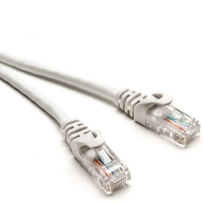 Quantum CAT6 RJ45 Ethernet Patch Cable/LAN Cable Ultra Hi-Speed Gigabit Upto 1000Mbps with Heavy Duty Gold Plated Connector 16.4ft