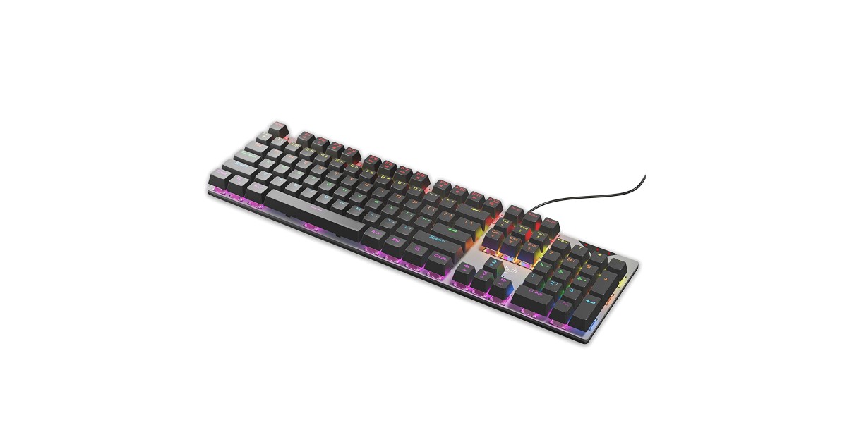Quantum Rapid Strike Mechanical Wired Gaming Keyboard QHM9850 Black
