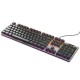 Quantum Rapid Strike Mechanical Wired Gaming Keyboard QHM9850 Black