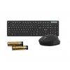 Quantum Wireless Keyboard with Mouse Combo Latest 2.4 GHZ QHM9350 