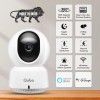 Qubo Smart 360° 2MP Wi-Fi Security Camera by Hero Group | Indoor CCTV Cam for Home | AI Person Detection | App Alerts | NightPulse Vision | SD&Cloud Storage