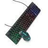 RAEGR RapidGear X30 Wired Gaming Keyboard and Mouse Combo 1200 DPI, LED Rainbow Backlit, Floating Keycaps with Breathing Lights Effect, Plug & Play | Compatible with PC/Laptop/Mac - Black RG10471 RAEGR RapidGear X30 Wired Gaming Keyboard and Mouse Combo 1200 DPI, LED Rainbow Backlit, Floating Keycaps with Breathing Lights Effect, Plug & Play | Compatible with PC/Laptop/Mac - Black RG10471