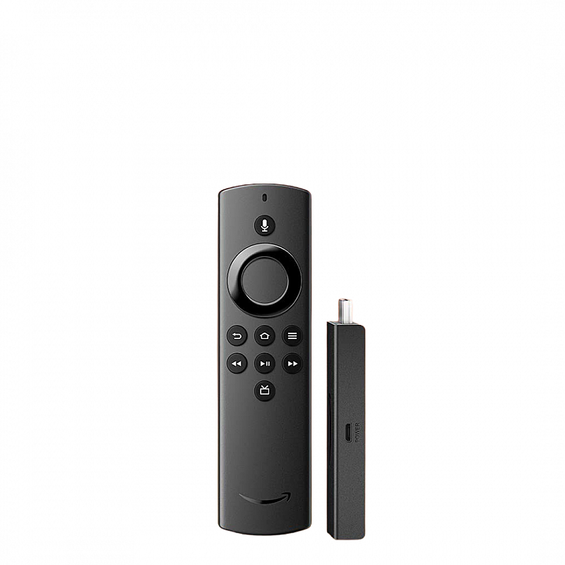 Fire TV Stick Lite with all-new Alexa Voice Remote Lite (no TV controls), HD streaming device | Now with App controls