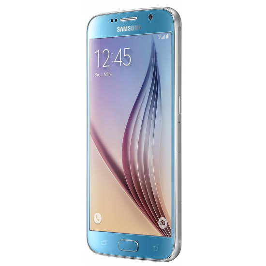 Samsung Galaxy S6 Blue Topaz, 32 GB, 3 GB RAM Refurbished