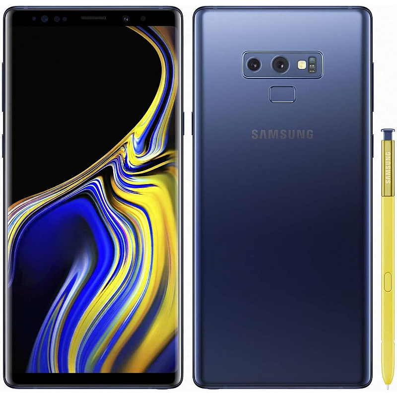 Samsung Galaxy Note 9 Ocean Blue, 6GB RAM, 128GB Storage Refurbished 