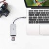 RAPOO XD200 USB C Hub Adapter, 10-in-1 Adapter, with 4K HDMI, 1080P VGA, SD/TF Card Reader, 4 USB 3.0 Ports, Type C Charging, RJ-45 Port, for MacBook 12 inch, MacBook Pro, Chromebook, XPS, and More RAPOO XD200 USB C Hub Adapter, 10-in-1 Adapter, with 4K HDMI, 1080P VGA, SD/TF Card Reader, 4 USB 3.0 Ports, Type C Charging, RJ-45 Port, for MacBook 12 inch, MacBook Pro, Chromebook, XPS, and More