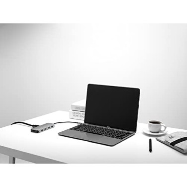 RAPOO XD200C USB C 10 in 1 Hub Adapter with PD protocal, 5 Gbps Transfer Speed, Ethernet Port, 4K HDMI, USB C, SD Card and 2 USB A 3.0 & 2.0 Data Ports, RAPOO XD200C USB C 10 in 1 Hub Adapter with PD protocal, 5 Gbps Transfer Speed, Ethernet Port, 4K HDMI, USB C, SD Card and 2 USB A 3.0 & 2.0 Data Ports,