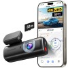 REDTIGER 4K Front Dash Cam for Car, ADAS, with 32GB Memory Card, Built-in WiFi&GPS, Car Camera with G Sensor, Loop Recording, Smart App Control, Night View, 24/7 Parking Mode(F9 Lite)