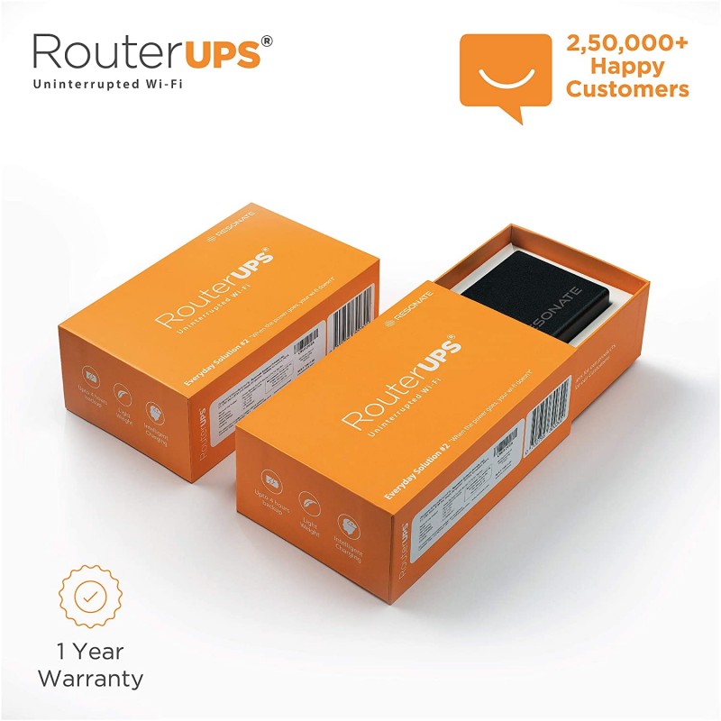 RESONATE RouterUPS CRU9V Power Backup for Router