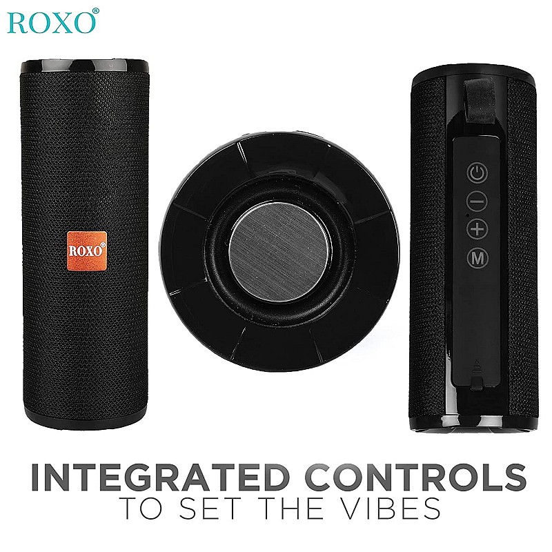 ROXO TG 149 Wireless Bluetooth Speaker with 10 Watts Speaker 500 MAH Battery (Black)